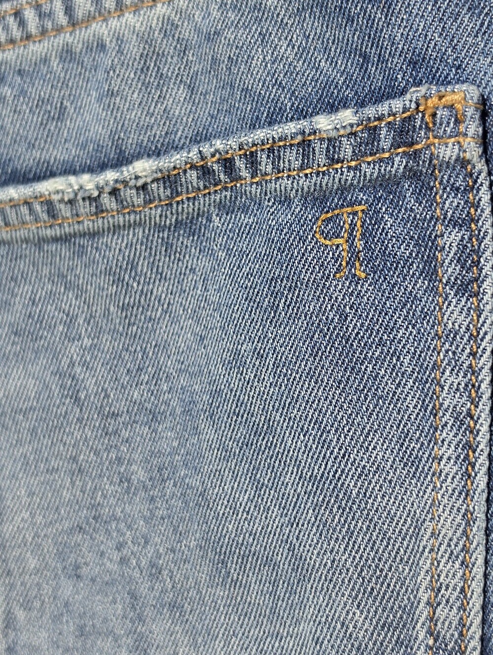 NEW Anthropologie Pilcro Country Denim Skort 28 - Picture 11 of 12